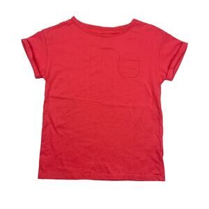 Mini Boden Red Pocket Tee
